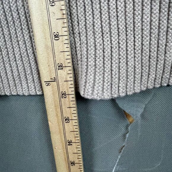 Victoria’s Secret Women’s Small Beige Open Front Cardigan Soft Knit Casual Work - Picture 6 of 7